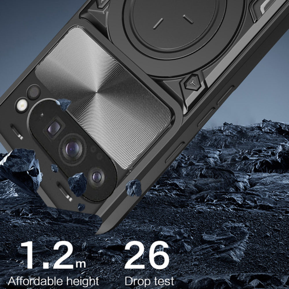 Husa pentru Xiaomi Poco F8 Pro, Techsuit, CamGuard Pro, Neagra