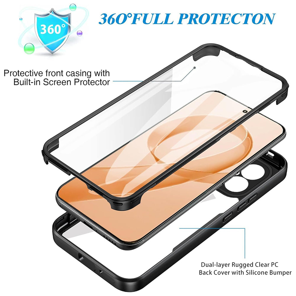 Husa pentru Xiaomi Poco F8 Pro, Techsuit, ColorVerse 360, Neagra