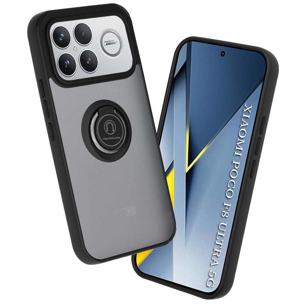 Husa pentru Xiaomi Poco F8 Ultra, Techsuit, Glinth, Neagra