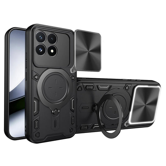 Husa pentru Xiaomi Poco F9 Pro, Techsuit, CamGuard Pro, Neagra