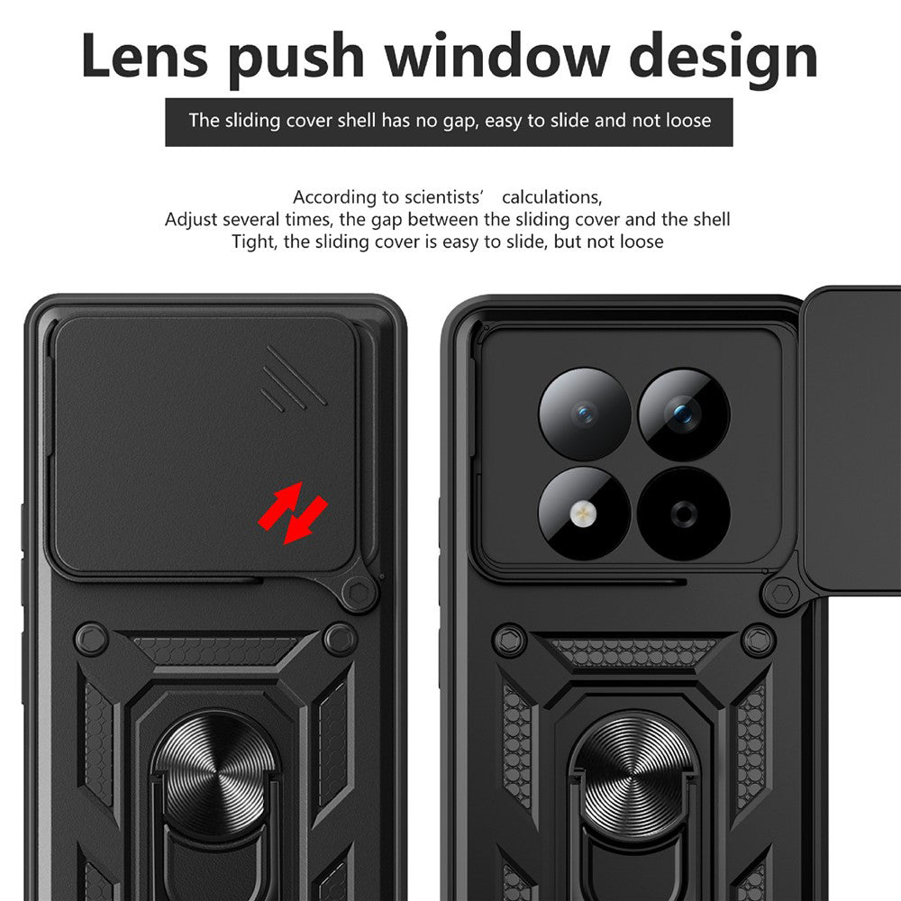 Husa pentru Xiaomi Poco M8 Pro / Redmi Note 15 Pro+ 5G, Techsuit, CamShield, Albastra