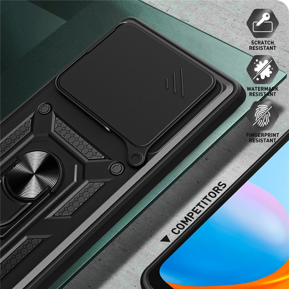 Husa pentru Xiaomi Poco M8 Pro / Redmi Note 15 Pro+ 5G, Techsuit, CamShield, Albastra