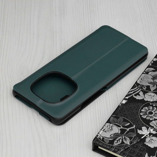 Husa pentru Xiaomi Poco M8 Pro / Redmi Note 15 Pro+ 5G, Techsuit, eFold, Verde Inchis