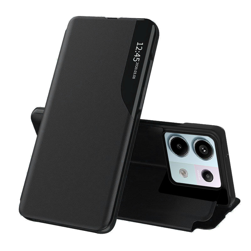 Husa pentru Xiaomi Poco X6 / Note 13 Pro 5G, Techsuit, eFold, Neagra