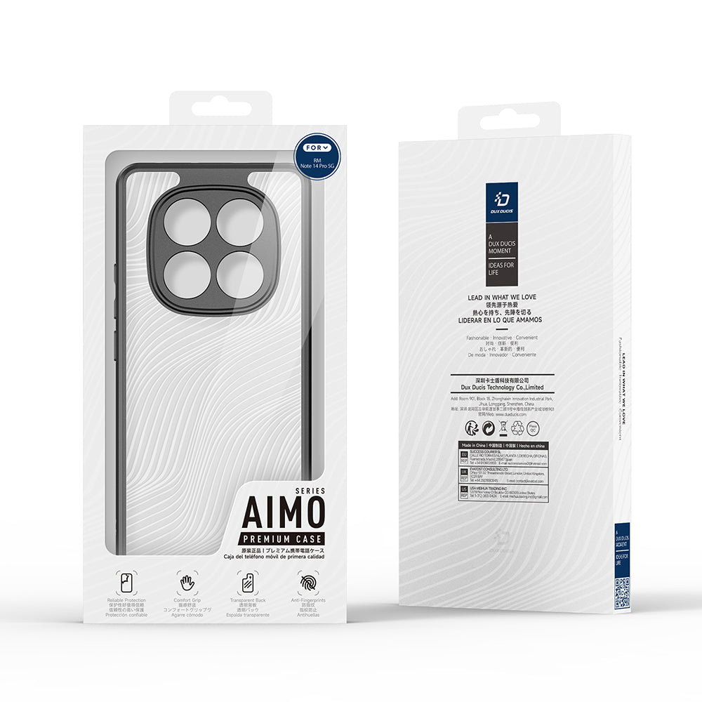 Husa pentru Xiaomi Poco X6 / Redmi Note 13 Pro 5G, DUX DUCIS, Aimo, Neagra