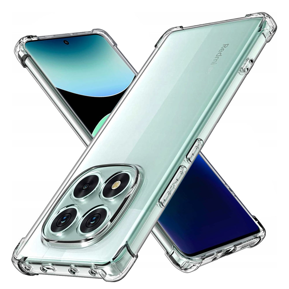 Husa pentru Xiaomi Poco X7 / Note 14 Pro 5G, Techsuit, Shockproof Clear, Transparenta