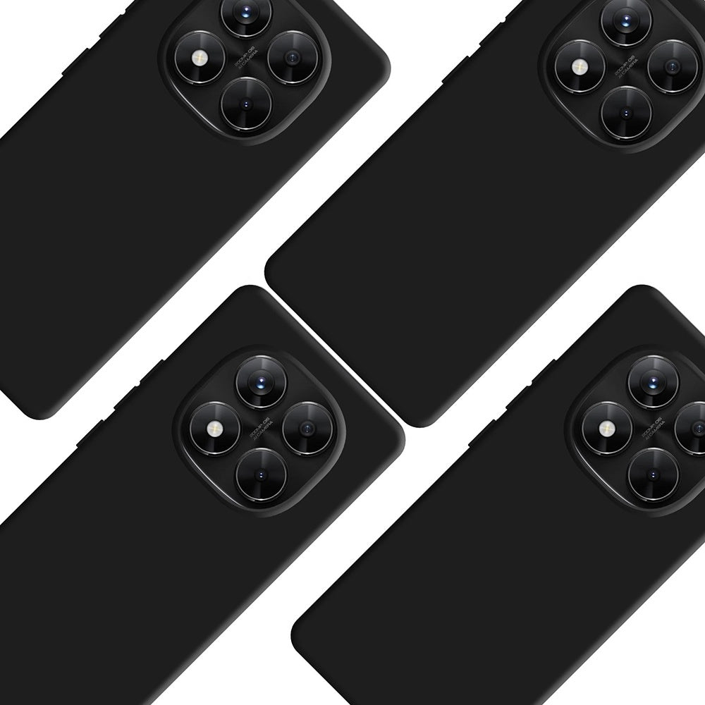 Husa pentru Xiaomi Poco X7 / Redmi Note 14 Pro 5G, 3MK, Neagra Mata