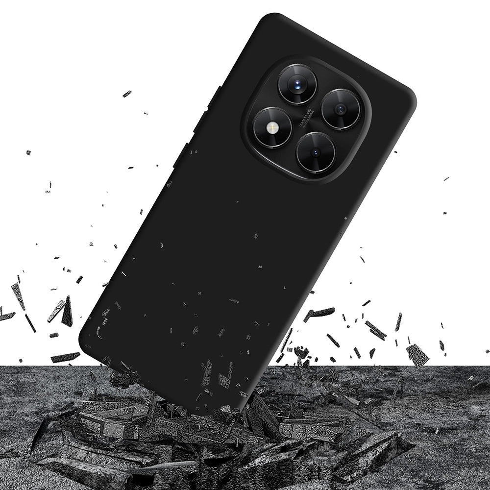Husa pentru Xiaomi Poco X7 / Redmi Note 14 Pro 5G, 3MK, Neagra Mata