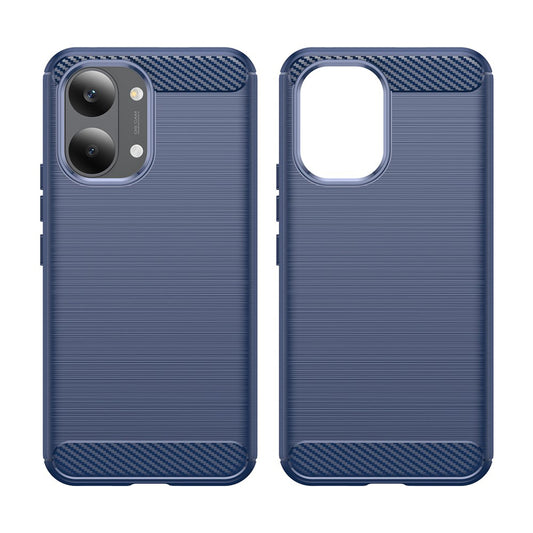 Husa pentru Xiaomi Poco X8 Pro Max, Techsuit, Carbon, Albastra
