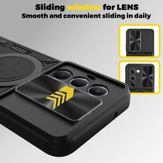 Husa pentru Xiaomi Redmi 15 5G / 15 4G, Techsuit, CamGuard Pro, Rosie