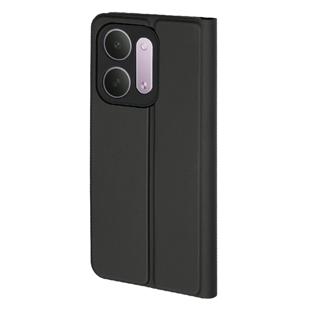 Husa pentru Xiaomi Redmi 17C 5G, Techsuit, Magskin Book, Neagra