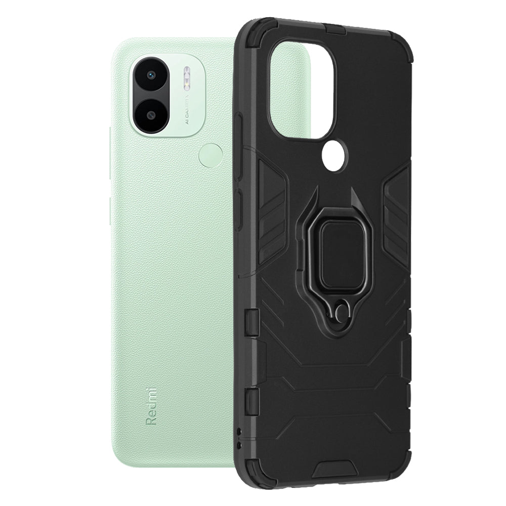 Husa pentru Xiaomi Redmi A2+ / A1+, Techsuit, Shield, Neagra
