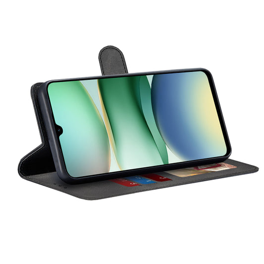 Husa pentru Xiaomi Redmi A5 4G (Standard), Techsuit, Diary Book, Neagra