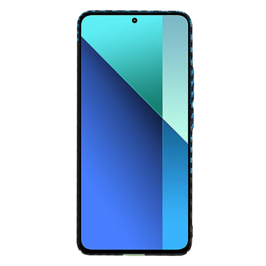 Husa pentru Xiaomi Redmi Note 13 4G, Techsuit, Carbonite FiberShell, Neagra Bleu