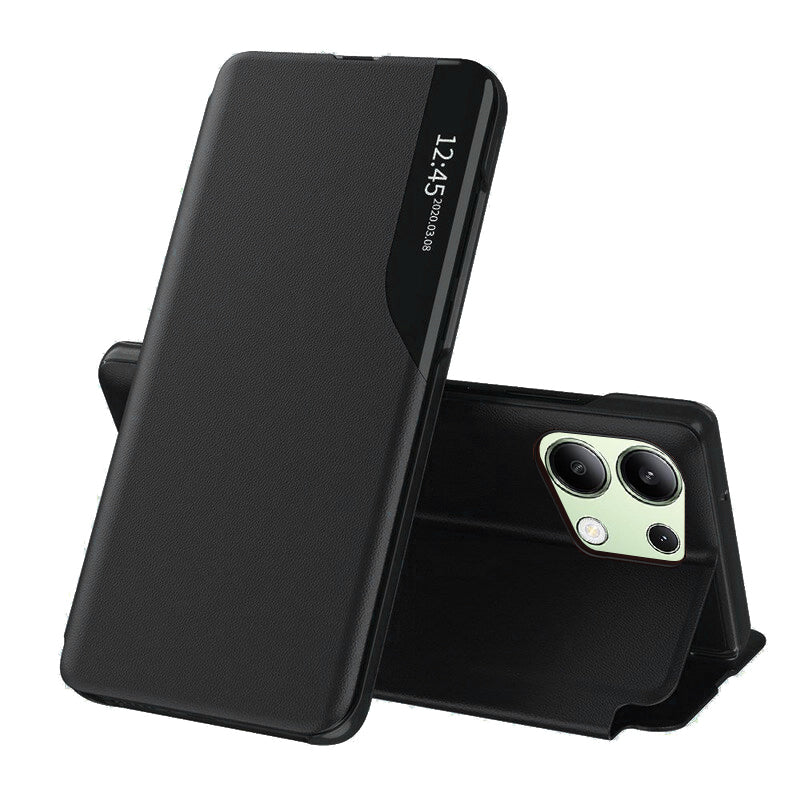 Husa pentru Xiaomi Redmi Note 13 4G, Techsuit, eFold, Neagra