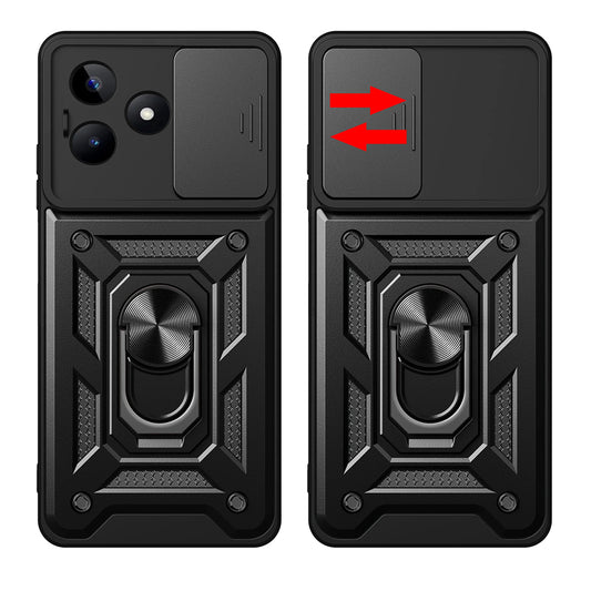 Husa pentru Xiaomi Redmi Note 13 5G, Techsuit, CamShield, Neagra