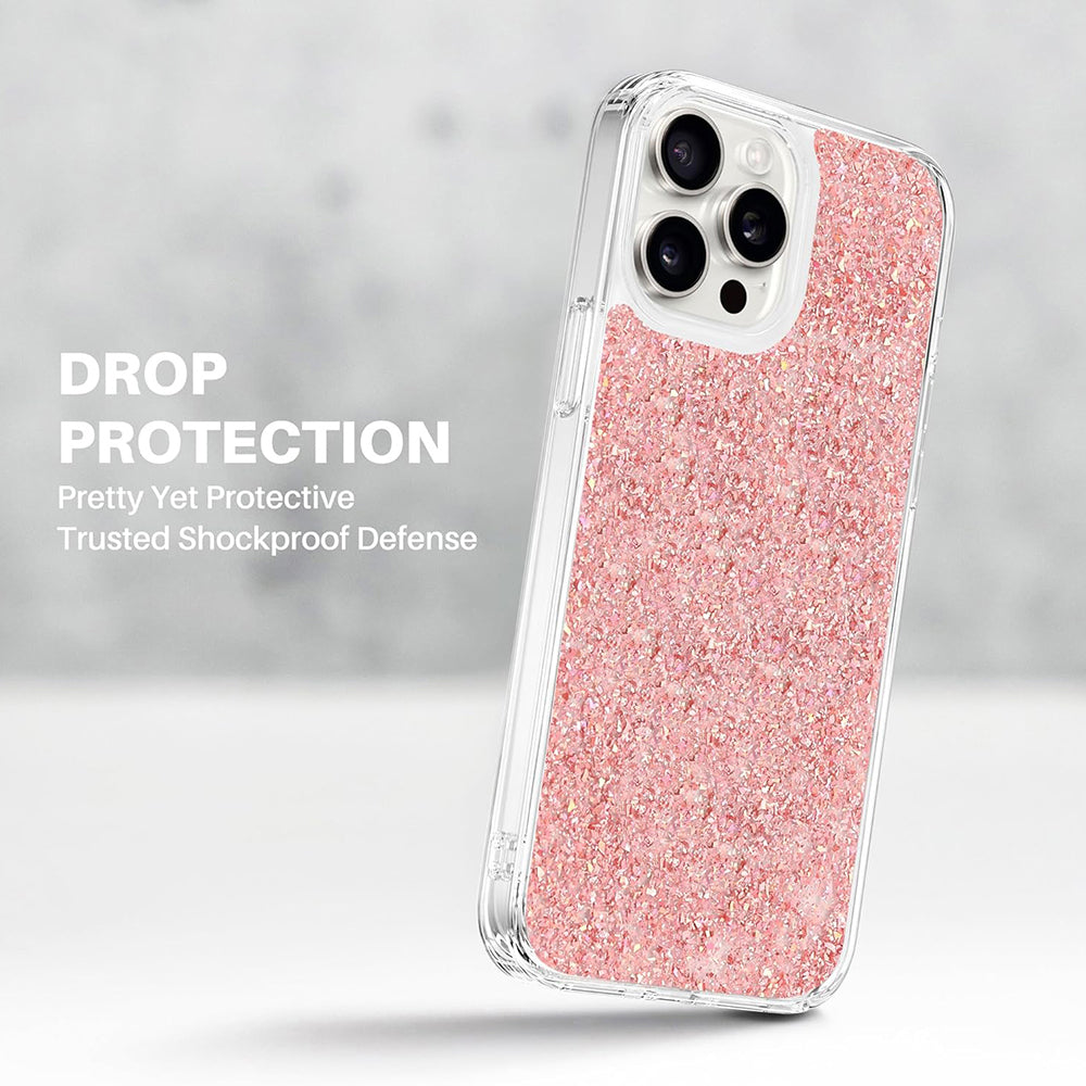 Husa pentru Xiaomi Redmi Note 13 5G, Techsuit, Sparkly Glitter, Albastra