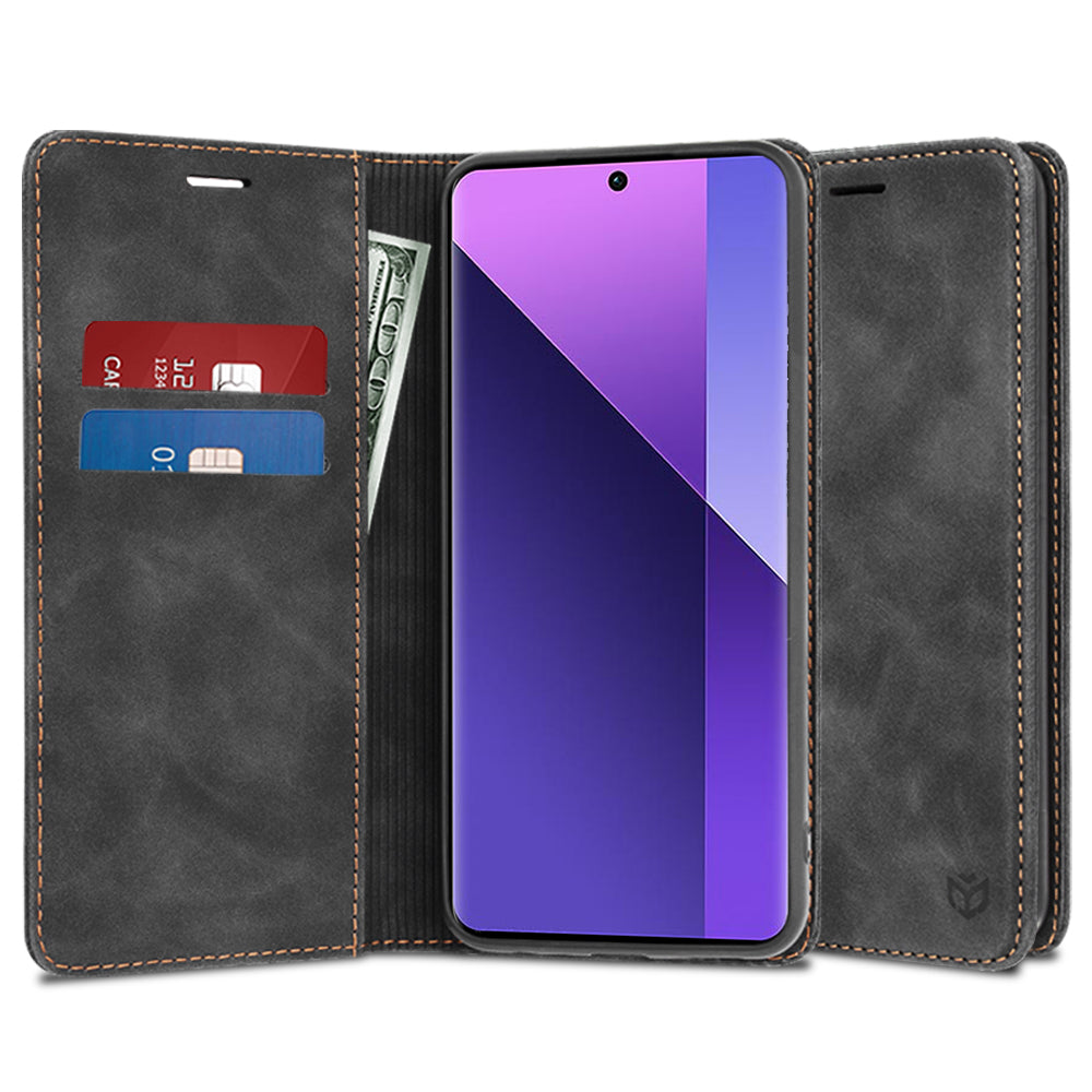 Husa pentru Xiaomi Redmi Note 13 Pro+, Techsuit, Confy, Neagra
