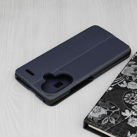 Husa pentru Xiaomi Redmi Note 13 Pro+, Techsuit, eFold, Albastra Inchis