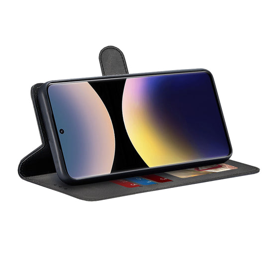 Husa pentru Xiaomi Redmi Note 14 Pro+ 5G, Techsuit, Diary Book, Neagra