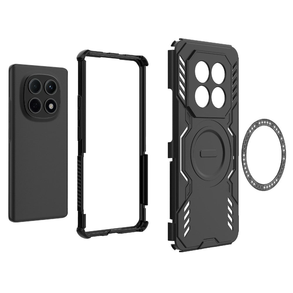 Husa MagSafe pentru Xiaomi Redmi Note 15 4G, Techsuit, ArmorMag, Albastra