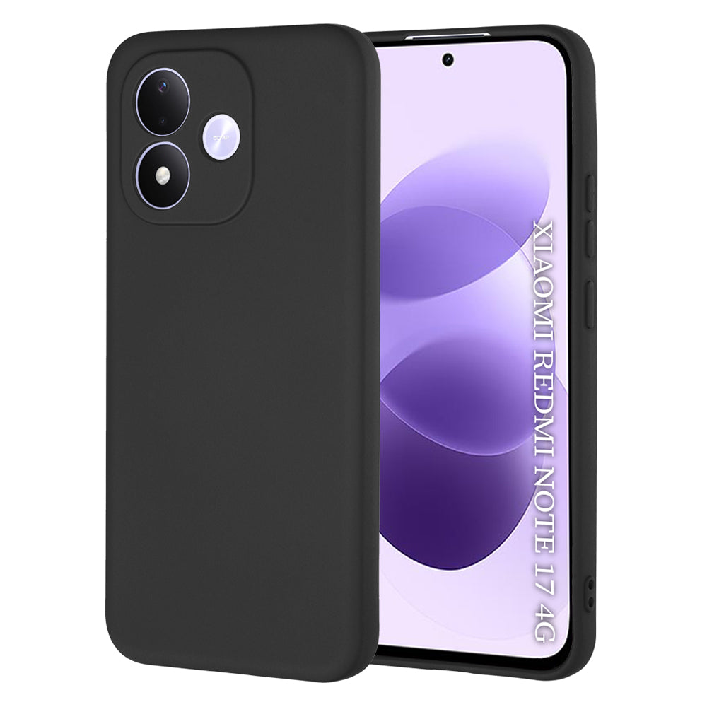 Husa pentru Xiaomi Redmi Note 17 4G / Note 17 5G, Techsuit, SoftFlex, Neagra