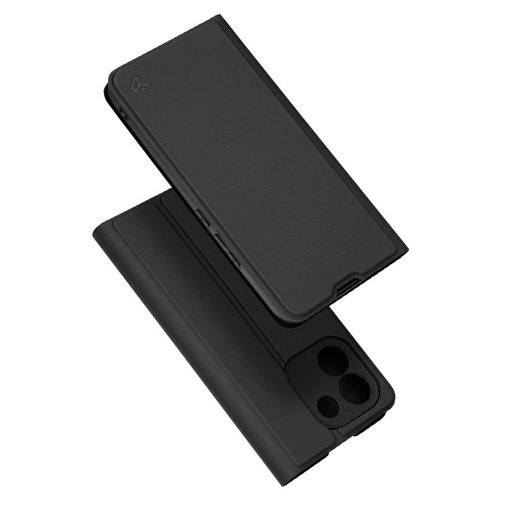 Husa pentru Xiaomi Redmi Note 17 Pro Max, Techsuit, Magskin Book, Neagra