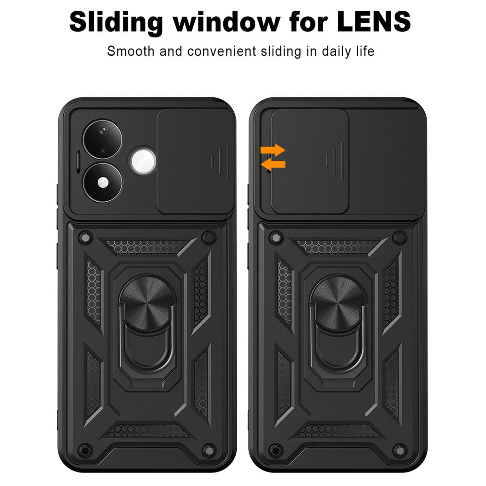Husa pentru Xiaomi Redmi Note 17 Pro, Techsuit, CamShield, Neagra
