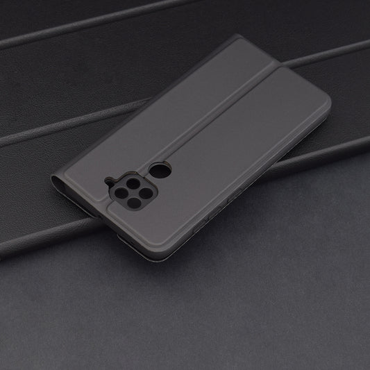 Husa pentru Xiaomi Redmi Note 9 / 10X 4G, Techsuit, Magskin Book, Neagra