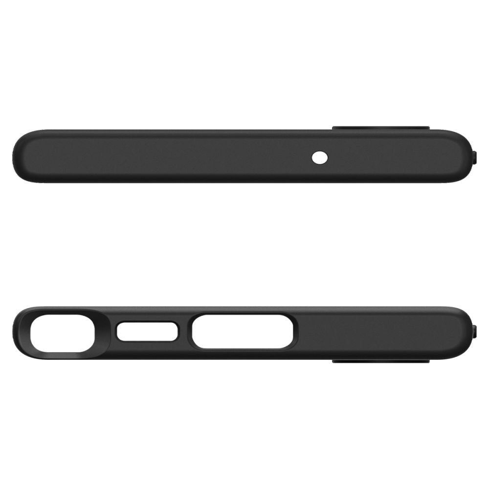 Husa pentru Samsung Galaxy S23 Ultra S918, Spigen, Liquid Air, Neagra Mata ACS05614