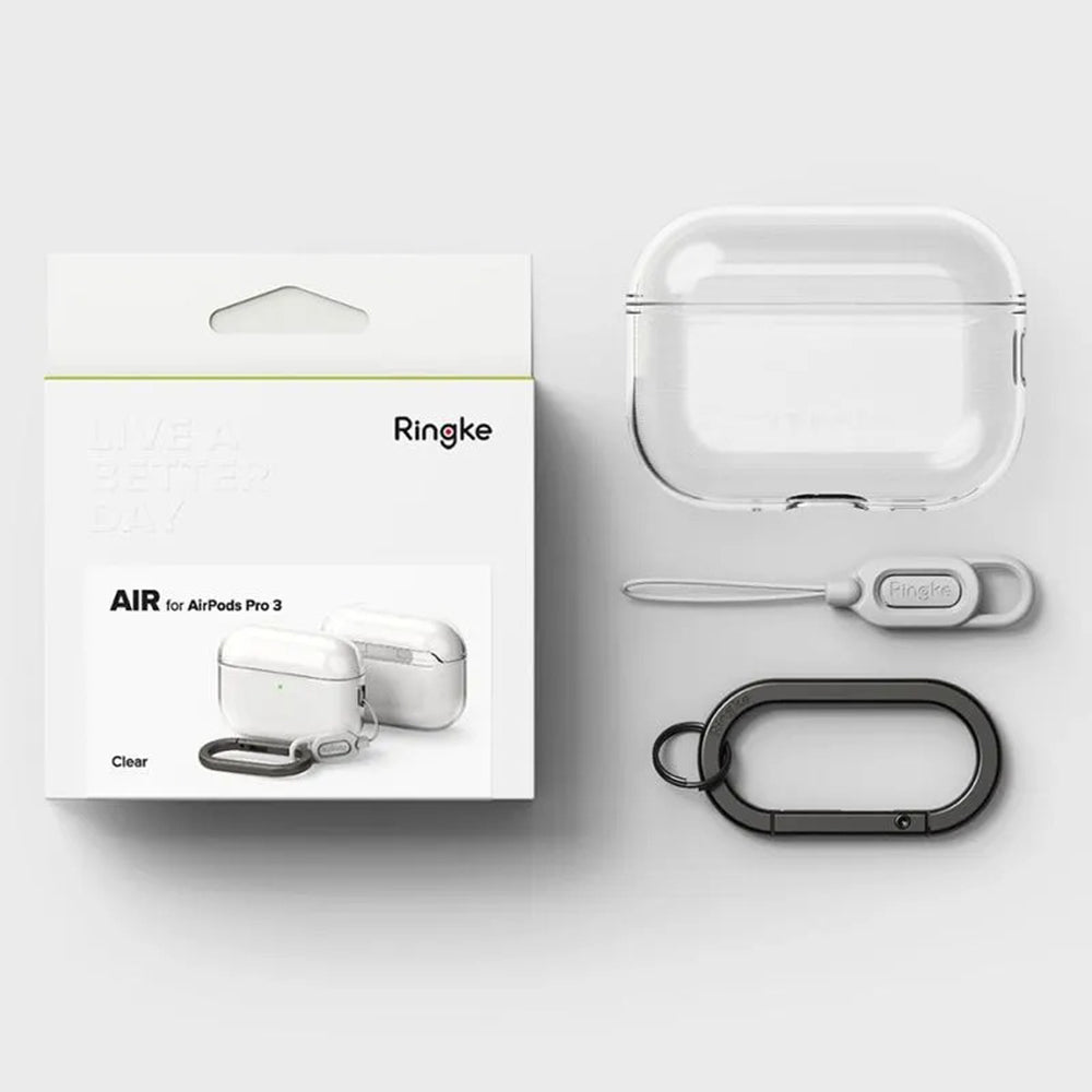 Husa Ringke Air pentru Apple AirPods Pro 3, Transparenta