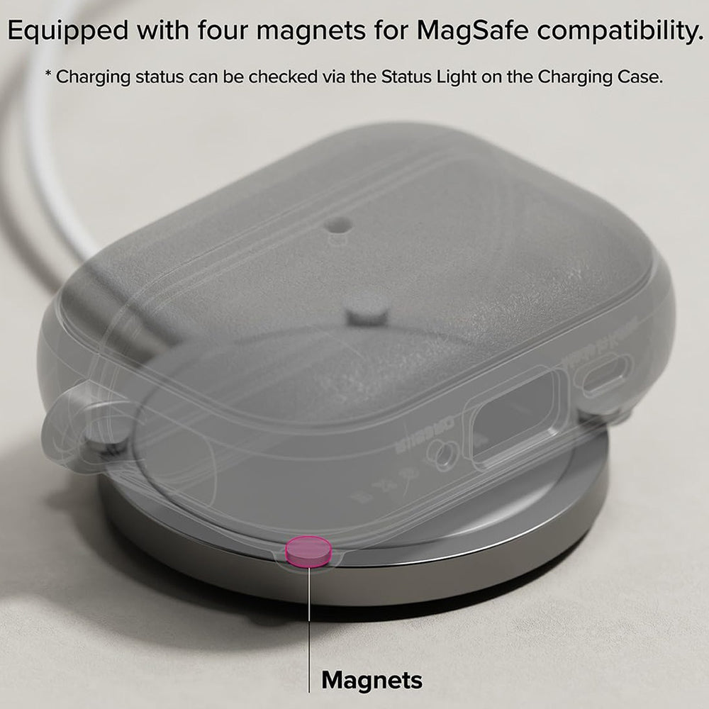 Husa Ringke Onyx pentru Apple AirPods 3, Gri