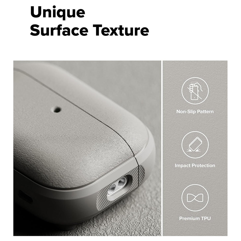 Husa Ringke Onyx pentru Apple AirPods 3, Gri