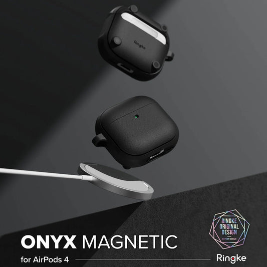 Husa Ringke Onyx Magnetic pentru Apple AirPods 4, Verde