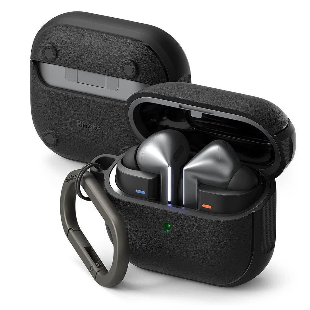 Husa Ringke Onyx Magnetic pentru Samsung Galaxy Buds3 FE / Buds3 Pro / Buds3, Neagra