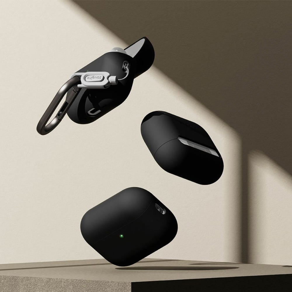 Husa Ringke pentru Apple AirPods Pro 3, Neagra