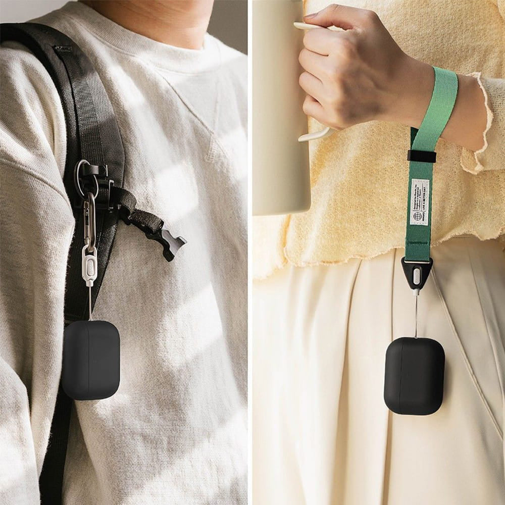 Husa Ringke pentru Apple AirPods Pro 3, Neagra