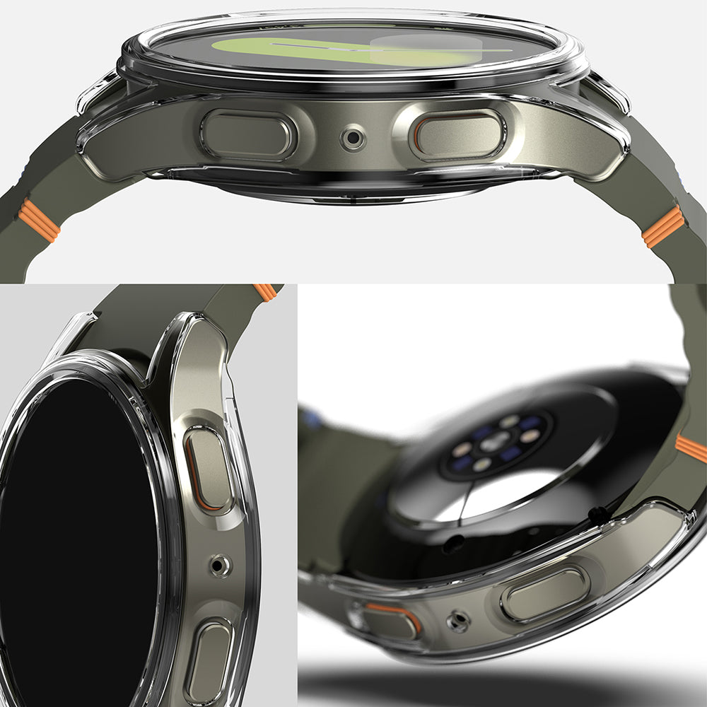 Husa Ringke Slim pentru Samsung Galaxy Watch7 44mm, Transparenta