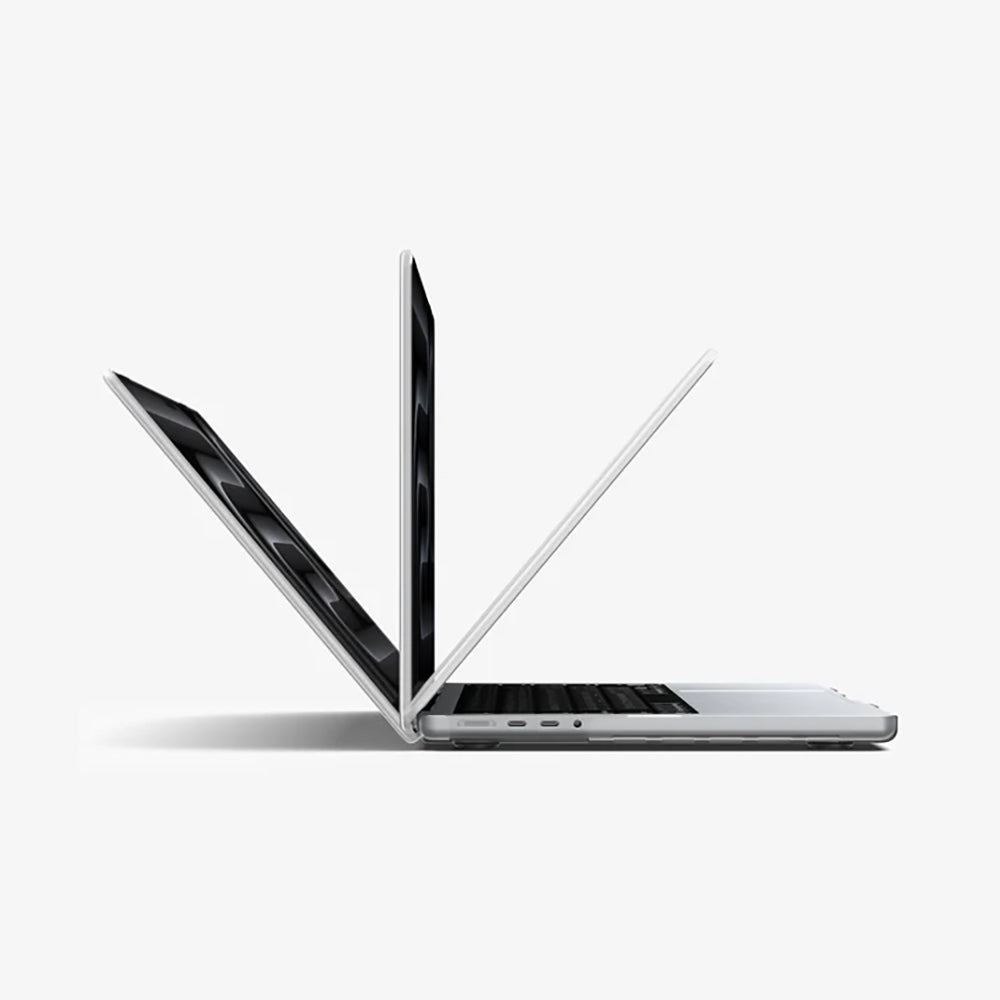 Husa Spigen Airskin pentru Apple MacBook Pro 16inch (2026) / (2024) / (2023) / (2021), Transparenta Satinata ACS11526