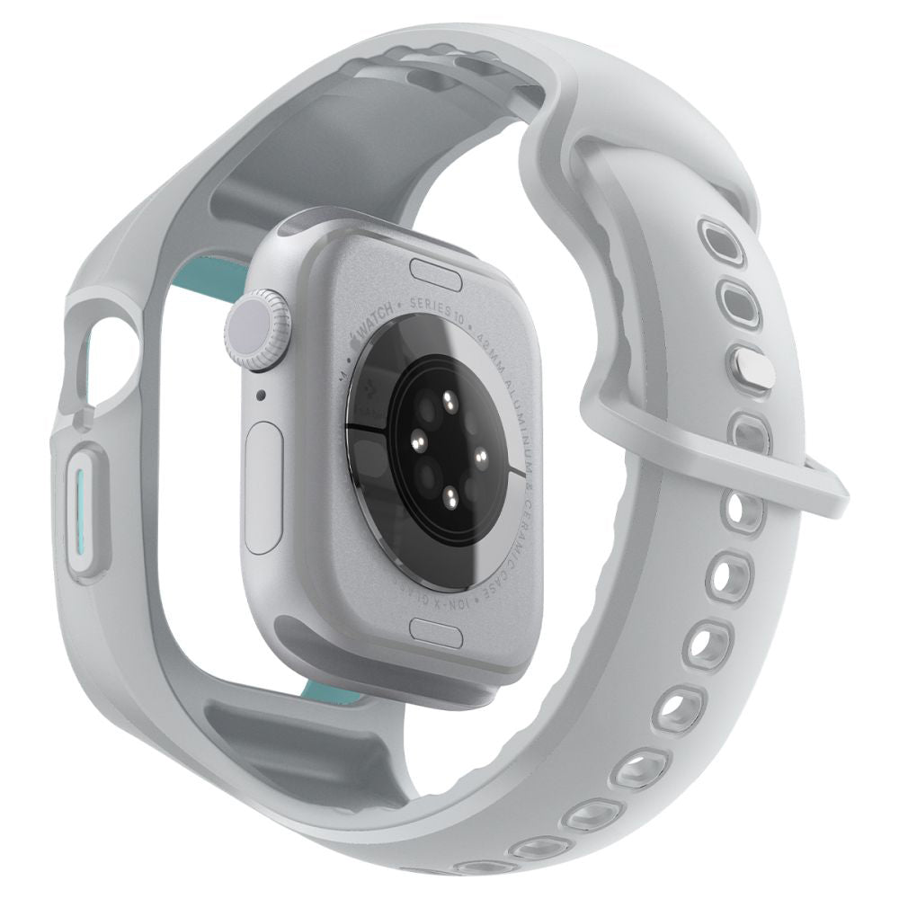 Husa Spigen Liquid Air Pro pentru Apple Watch Series 10 / 11 46mm, Gri ACS09318
