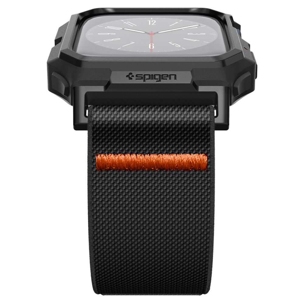 Husa Spigen Lite Fit Pro pentru Apple Watch 44mm Series, Neagra Mata ACS07103