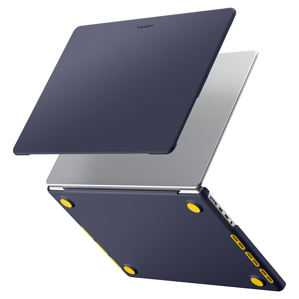 Husa Spigen Nano Pop pentru Apple MacBook Pro 14inch (2026) / (2025) / (2024) / (2023) / (2021), Bleumarin ACS11271