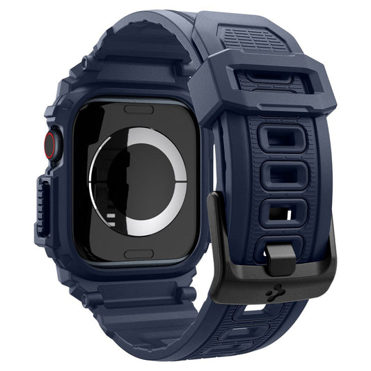 Husa Spigen Rugged Armor Pro pentru Apple Watch Series 10 46mm, Bleumarin