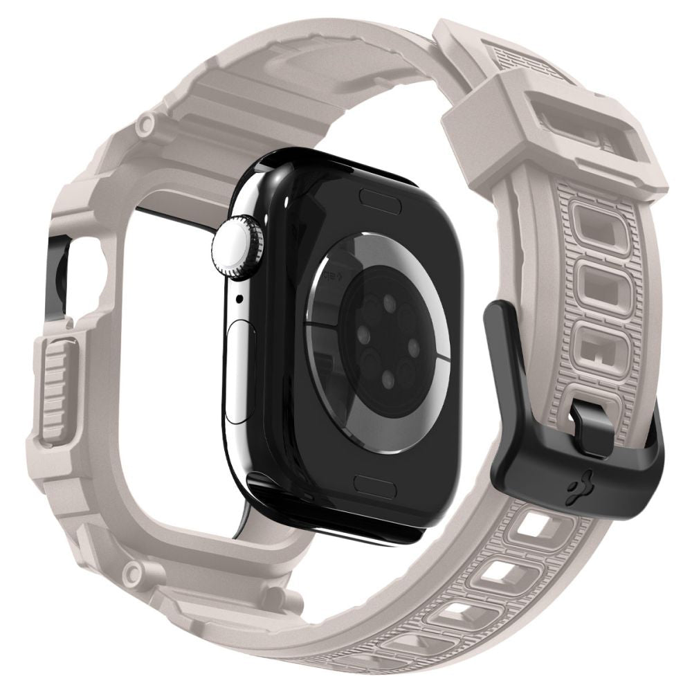 Husa Spigen Rugged Armor Pro V2 pentru Apple Watch Series 10 / 11 42mm, Bej ACS10496
