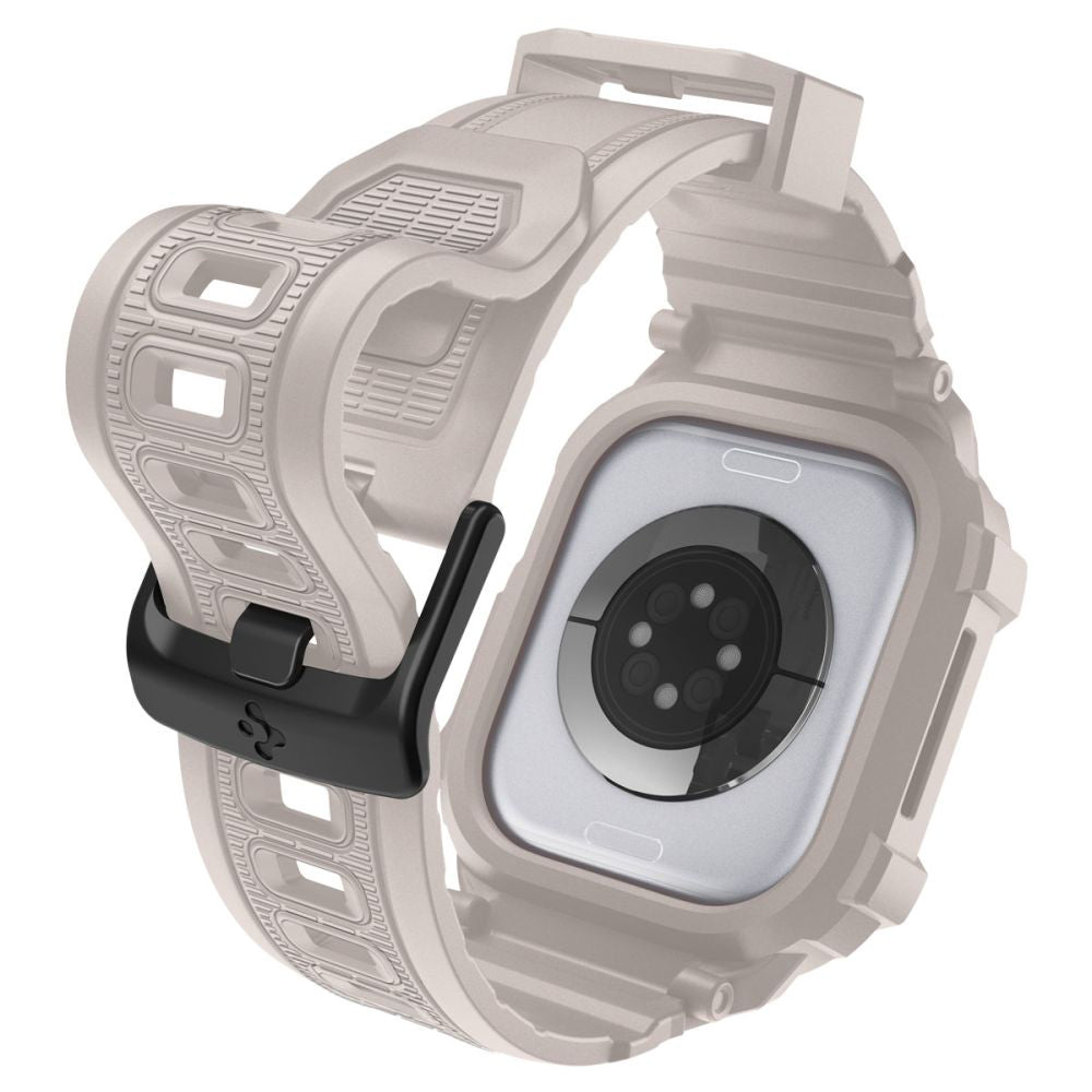 Husa Spigen Rugged Armor Pro V2 pentru Apple Watch Series 10 / 11 42mm, Bej ACS10496