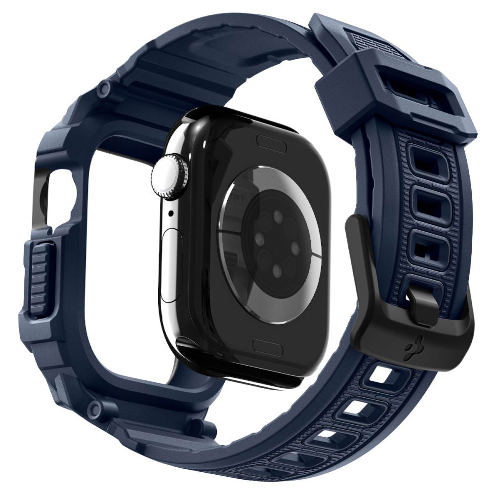 Husa Spigen Rugged Armor Pro V2 pentru Apple Watch Series 10 / 11 42mm, Bleumarin ACS10495