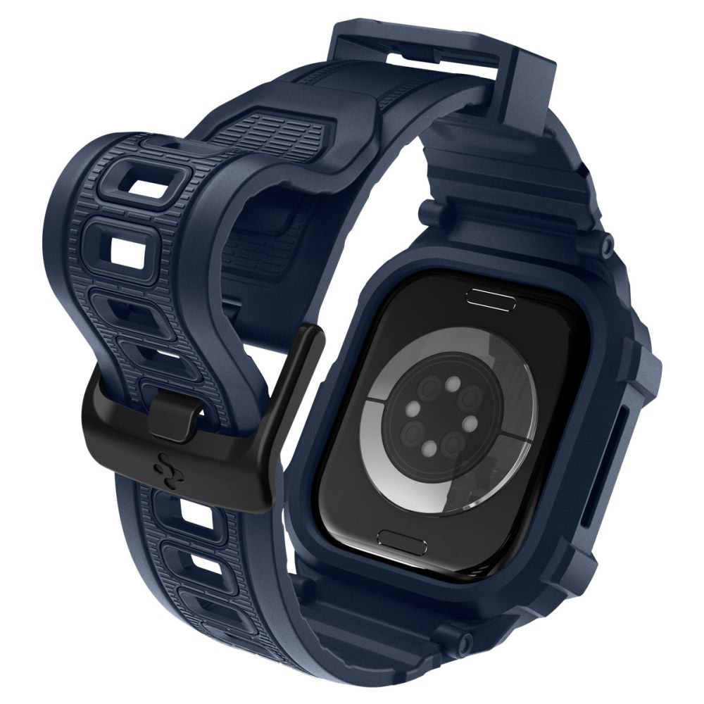 Husa Spigen Rugged Armor Pro V2 pentru Apple Watch Series 10 / 11 42mm, Bleumarin ACS10495