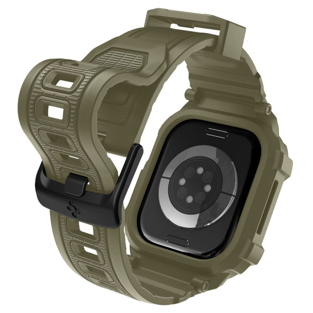 Husa Spigen Rugged Armor Pro V2 pentru Apple Watch Series 10 / 11 46mm, Kaki