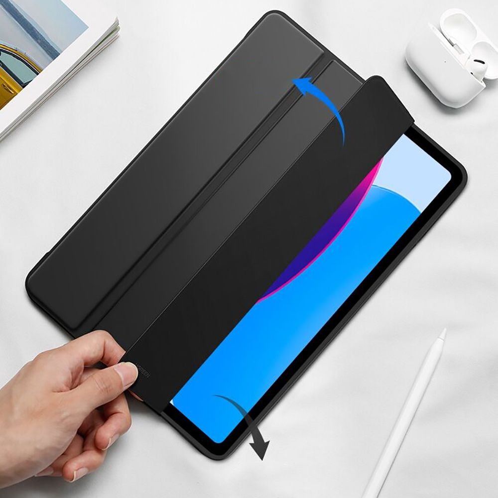 Husa pentru Apple iPad (2025) / (2022), Tech-Protect, SmartCase, Neagra