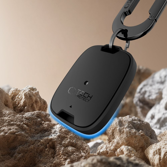 Husa Tech-Protect Velar pentru Apple AirTag, Neagra